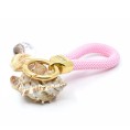 Doré rose - Elégant porte-clés style marin Doré rose - Elégant porte-clés style marin