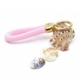Doré rose - Elégant porte-clés style marin Doré rose - Elégant porte-clés style marin