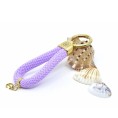 Doré Violet - Elégant porte-clés style marin