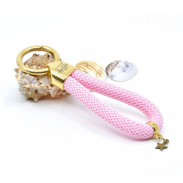 Doré Rose - Elégant porte-clés style marin