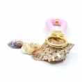 Oro rosa - Elegante portachiavi in ​​stile nautico