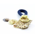 Goldblau – Eleganter Schlüsselanhänger im maritimen Stil Goldblau – Eleganter Schlüsselanhänger im maritimen Stil