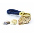 Goldblau – Eleganter Schlüsselanhänger im maritimen Stil Goldblau – Eleganter Schlüsselanhänger im maritimen Stil