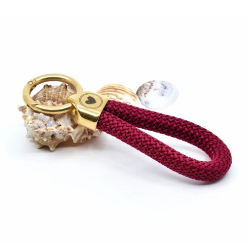Red Gold - Elegant Nautical-Style Keyring