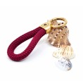 Red Gold - Elegant Nautical-Style Keyring Red Gold - Elegant Nautical-Style Keyring
