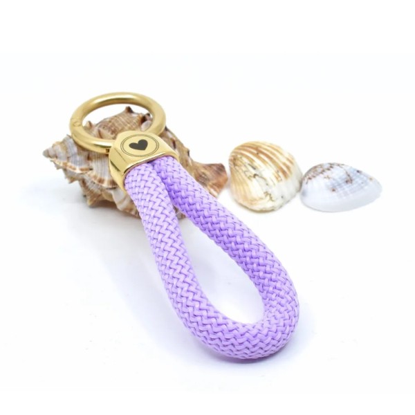 Doré Violet - Elégant porte-clés style marin