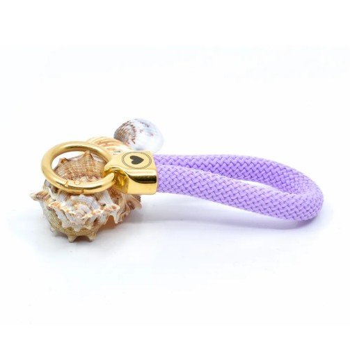 Doré Violet - Elégant porte-clés style marin