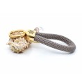 Doré Marron - Elégant porte-clés style marin