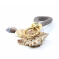 Gold Brown - Elegant Nautical-Style Keyring Gold Brown - Elegant Nautical-Style Keyring