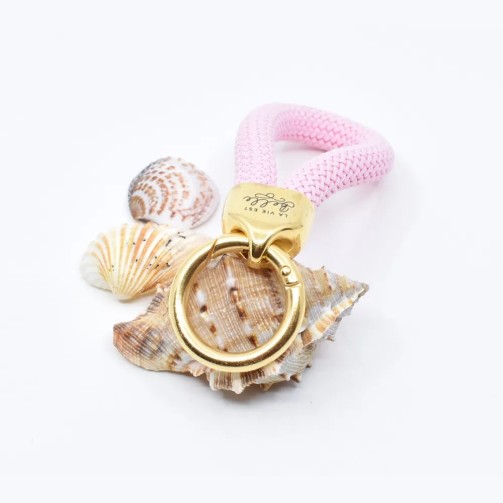 Oro Rosa - Elegante Portachiavi in ​​Stile Nautico
