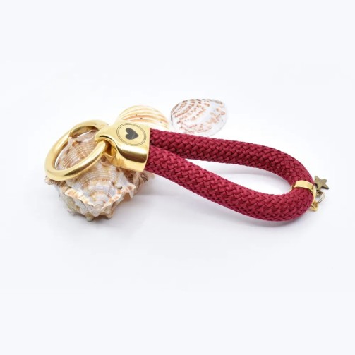 Oro Rosso - Elegante Portachiavi in ​​Stile Nautico