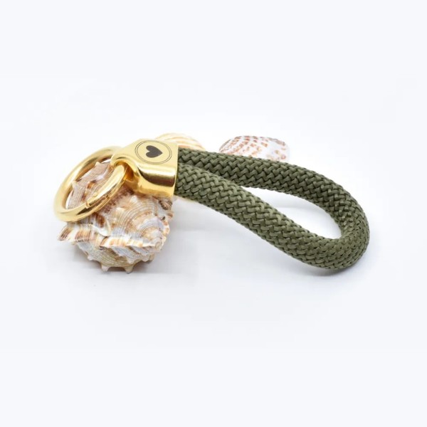Green Gold - Elegant Nautical-Style Keyring