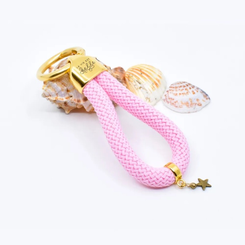 Doré Rose - Elégant porte-clés style marin Doré Rose - Elégant porte-clés style marin