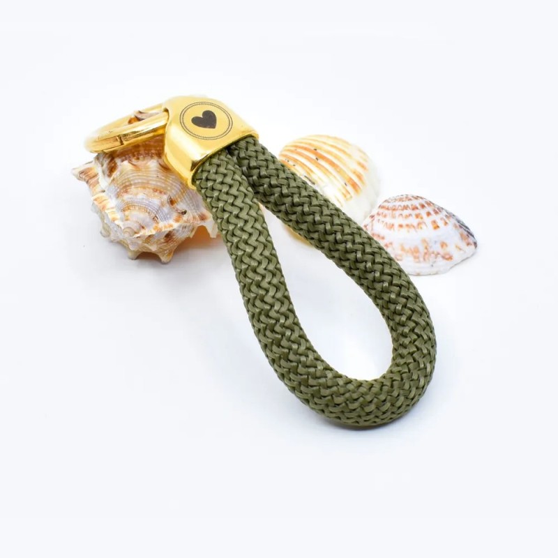 Green Gold - Elegante portachiavi in stile nautico Green Gold - Elegante portachiavi in stile nautico