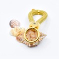 Gold - Elegant nautical-style keychain