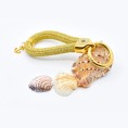 Gold - Elegant nautical-style keychain