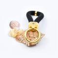 Nero Oro - Elegante Portachiavi in ​​Stile Nautico