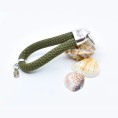 Verde - Portachiavi in ​​argento stile nautico