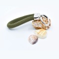 Grün – Maritimer Schlüsselanhänger in Silber