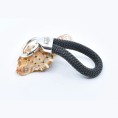 Gray - Nautical Silver Keyring Gray - Nautical Silver Keyring