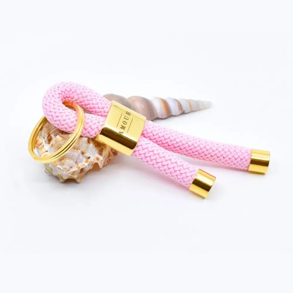 Pink - Nautical Keyring