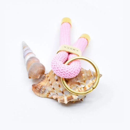 Pink - Nautical Keyring