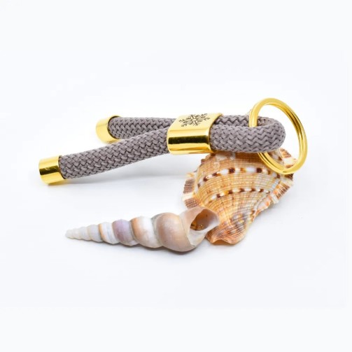 Brown - Nautical Keyring