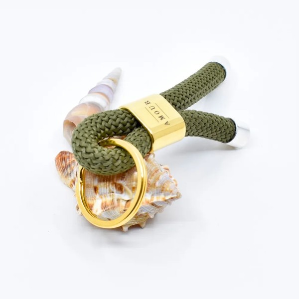 Green - Nautical Keyring