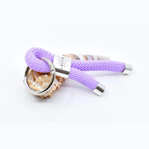 Purple - Nautical Keyring