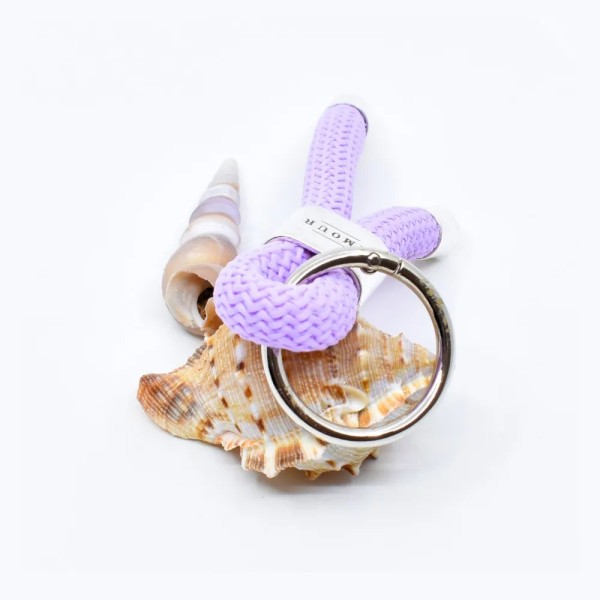 Purple - Nautical Keyring