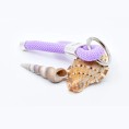 Purple - Nautical Keyring