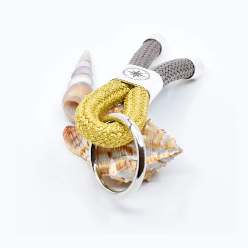 Marrone Oro - Portachiavi Nautico