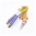 Blue and White Gold - Nautical Keyring