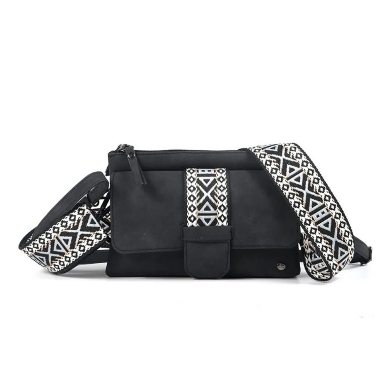 Schwarz – Milan Schultertasche
