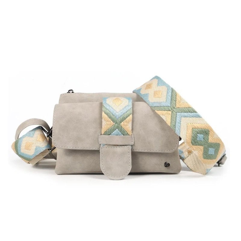 Grigio - Borsa a tracolla Milan