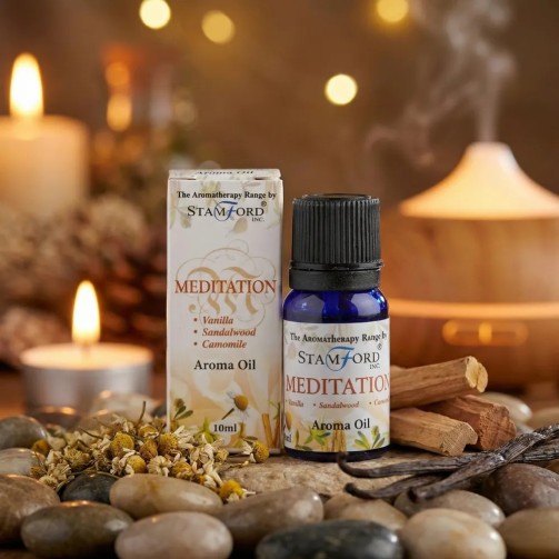 Huile Aromatique - Méditation - Voir plus sur Gecodart