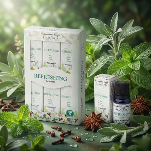 Olio aromatico - Rinfrescante - Scopri di più su Gecodart