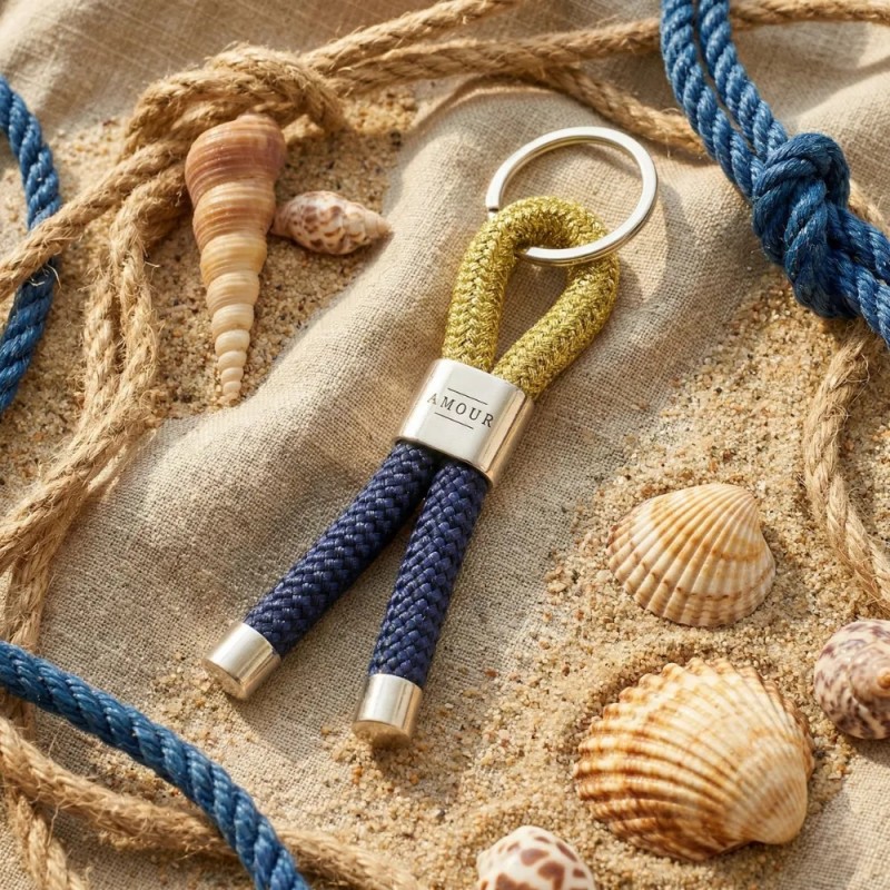Blue Gold - Nautical Keyring