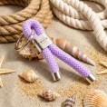 Purple - Nautical Keyring
