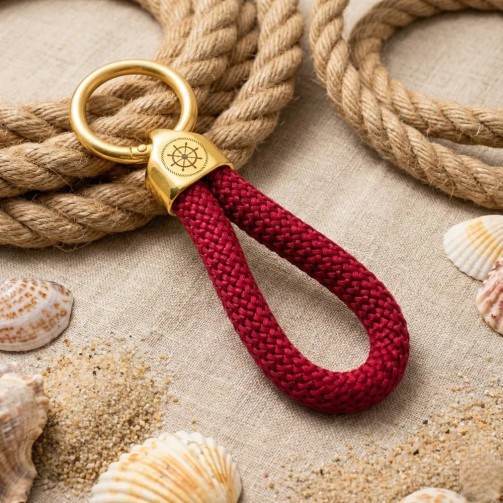 Elegant nautical-style keyrings – Discover them on Gecodart