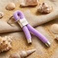 Purple - Nautical Keyring