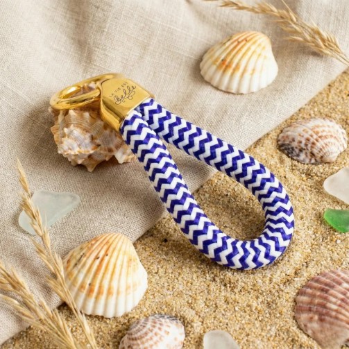 Elegant nautical-style keyrings – Discover them on Gecodart