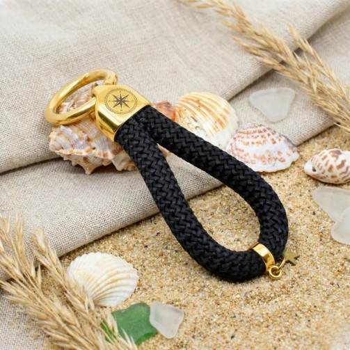 Elegant nautical-style keyrings – Discover them on Gecodart