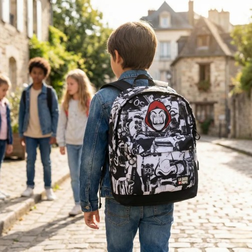La casa de papel School bag