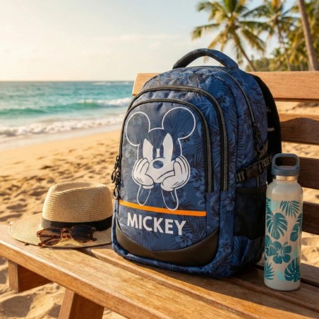 Sac d’école Mickey Mouse avec USB | Achat sur Gecodart
