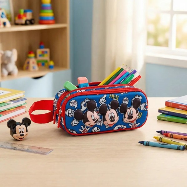Trousse scolaire Mickey Mouse