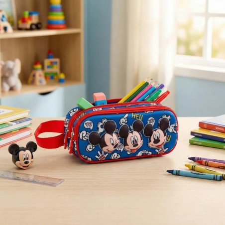 Astuccio di Topolino a 2 scomparti – Disney | Gecodart