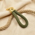 Green Gold - Elegant Nautical-Style Keyring