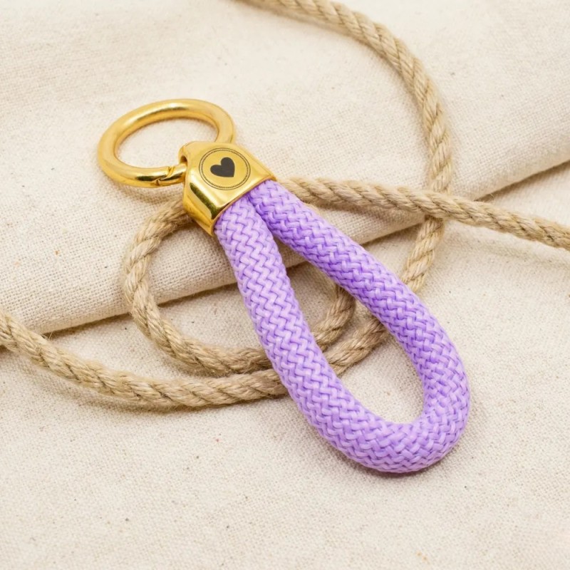 Oro Viola - Elegante Portachiavi in ​​Stile Nautico