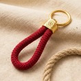 Rosso - Elegante portachiavi in ​​stile nautico